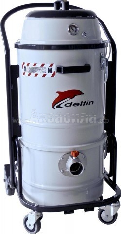 Delfin MISTRAL 202 DS AIR | Промышленные и индустриальные пылесосы с пневмоприводом турбины | Промышленные и индустриальные пылесосы