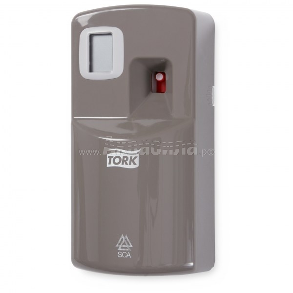 Tork A1 Диспенсер электронный для аэрозольного освежителя воздуха (серый) | Освежители и дезодораторы воздуха | Оборудование для туалетных и ванных комнат