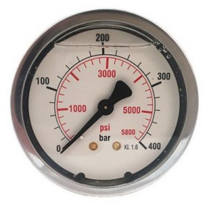 R+M Suttner Манометр D40 осевой высокого давления 400 бар