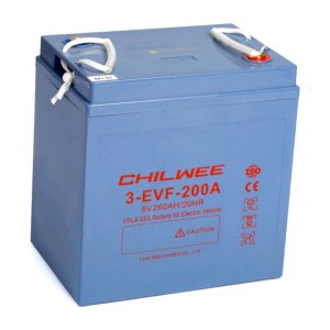 Гелевый аккумулятор CHILWEE 3-EVF-200A 6В 200Ач