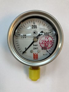 BD Манометр D63 радиальный высокого давления 400 бар