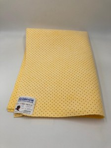 TORNADO Q-350 Салфетка протирочная из искусственной замши 40x55 см, перфорированная (жёлтый)