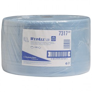 Kimberly-Clark WypAll 7317 Протирочные салфетки двухслойные 23.5х38 см (1000 шт)