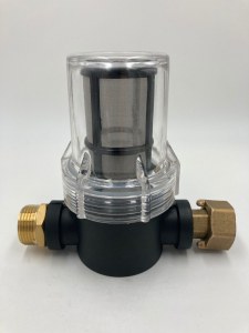 AQUASILA F5 L Фильтр 3/4" для воды 150 микрон с фитингами латунь
