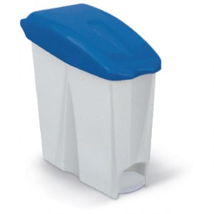 Euromop Пластиковая корзина для мусора с крышкой LEONARDO 17 л