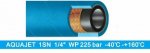 R+M Suttner Шланг пищевой синий 1SN 1/4 WP, 225 бар, 160 °C (1 метр)