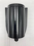 PRC Дозатор крема черный 0,15 л (4 отверстия)