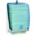 Euromop Amalfi Transparent (серый) 8540110 (ACBA00010-0075) | Диспенсеры бумажных полотенец в листах | Оборудование для туалетных и ванных комнат